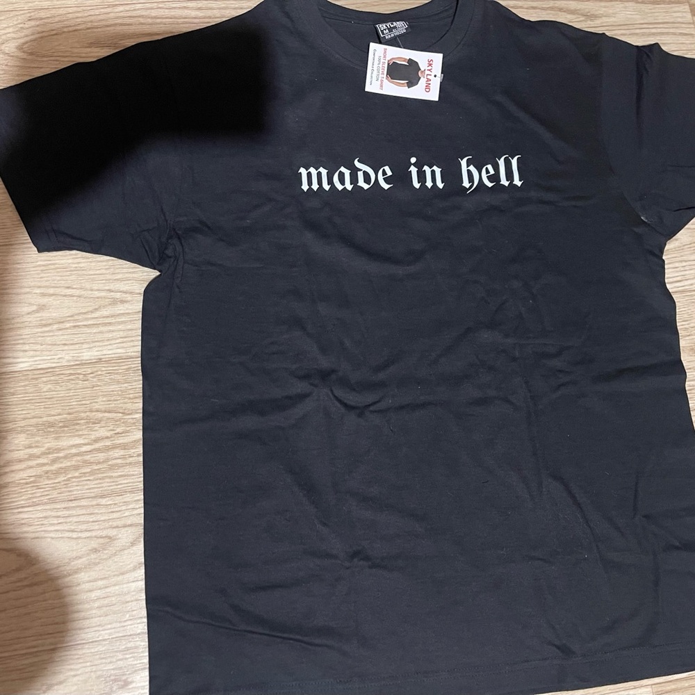 Black Graphic Tee